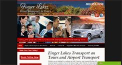Desktop Screenshot of fingerlakeswineantransport.com